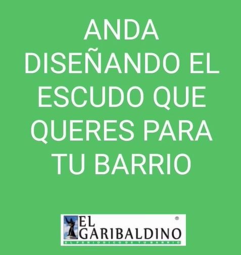 escudo para el barrio