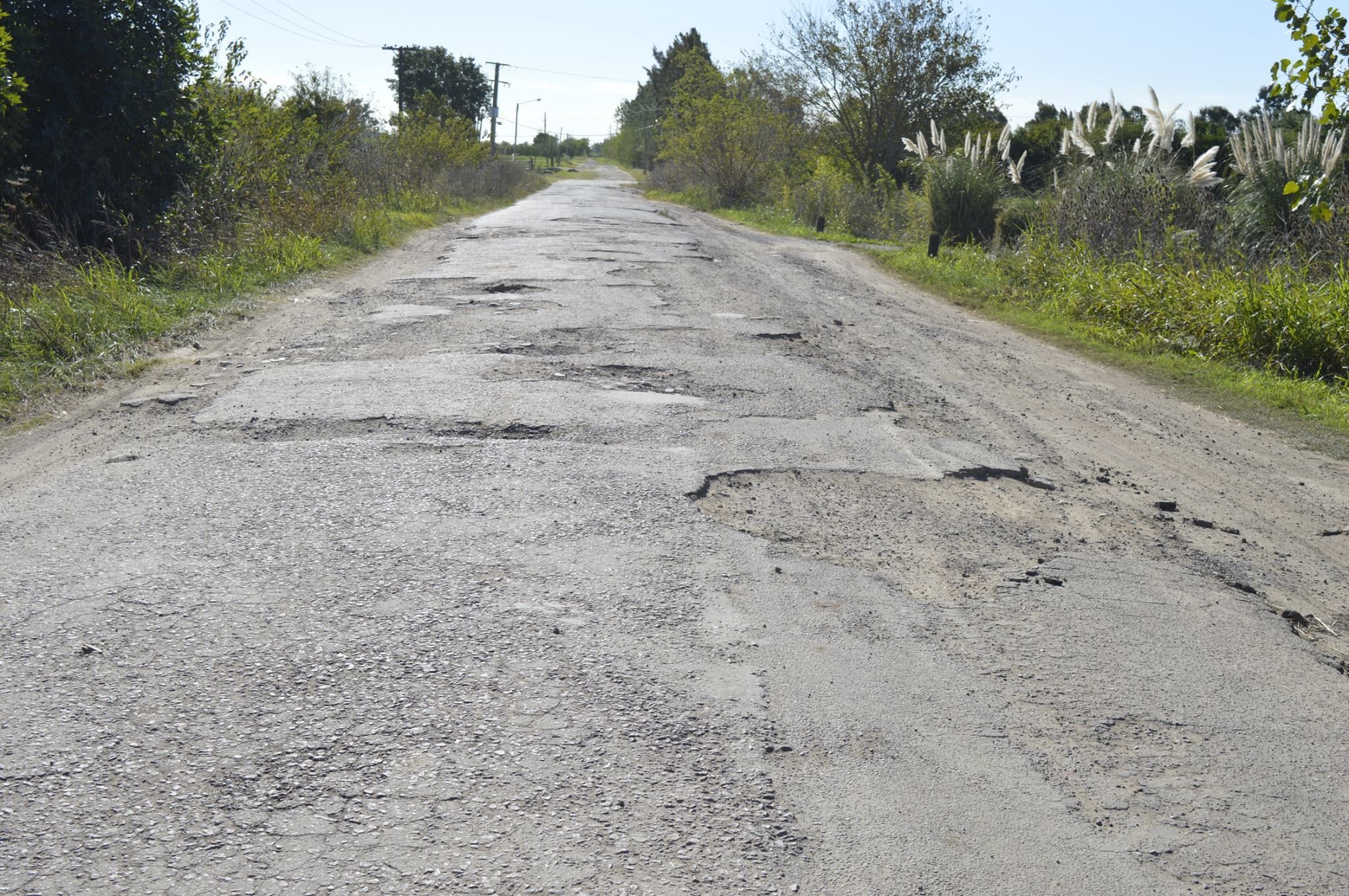 Calles intransitables